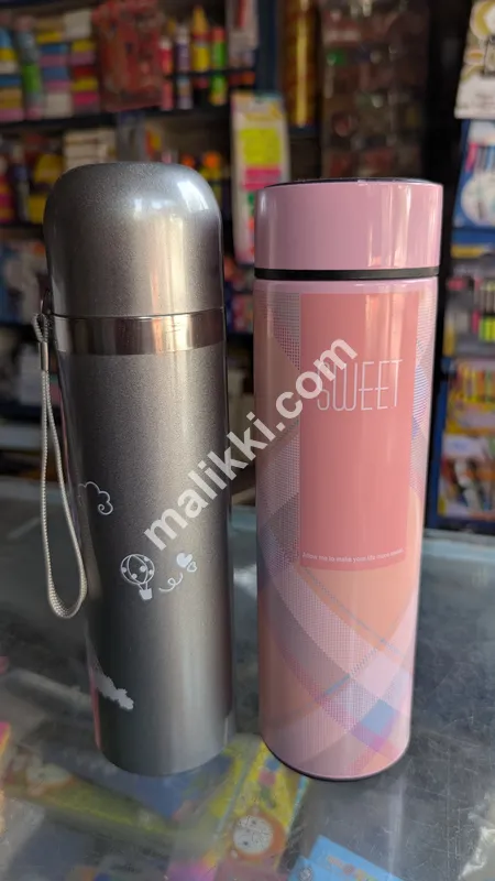 Silver Eiffel Tower Water Bottle 