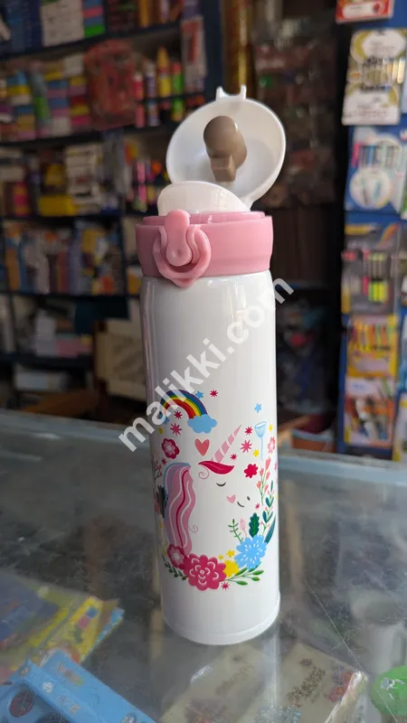 Pink Unicorn Water Bottle