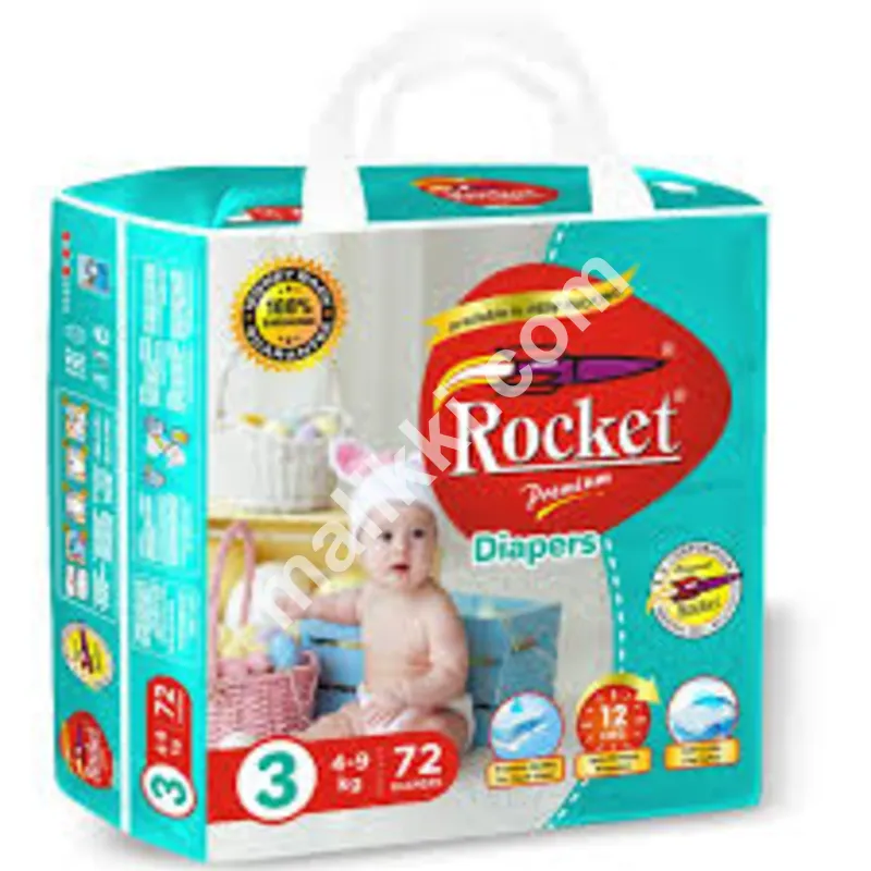 Medium Size Rocket Premium Diapers 
