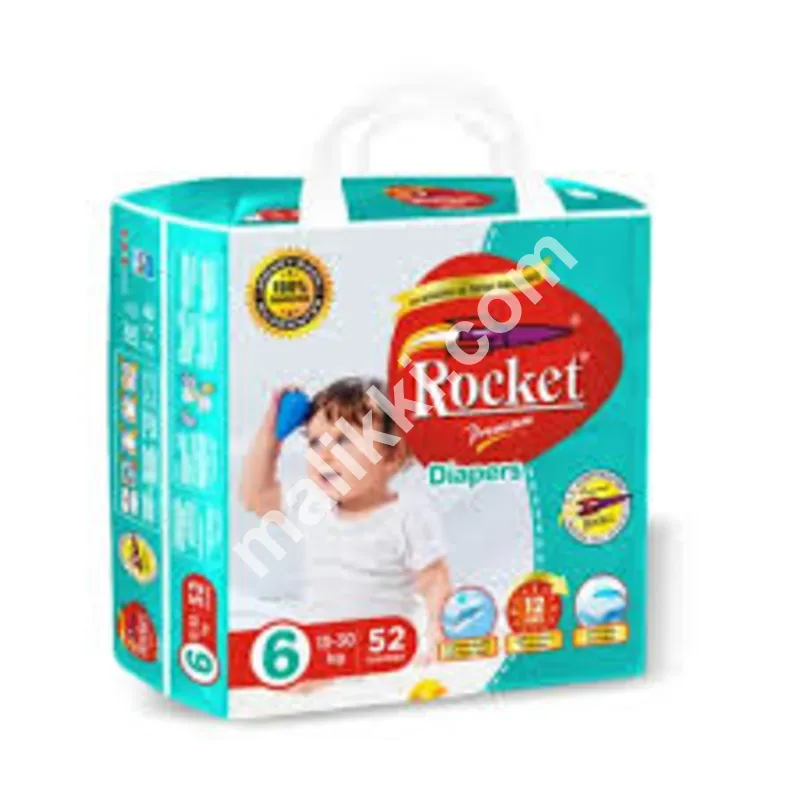 Double Excel Size Rocket Premium Diapers 