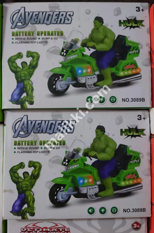 Avengers Battery Operated Hulk Bike