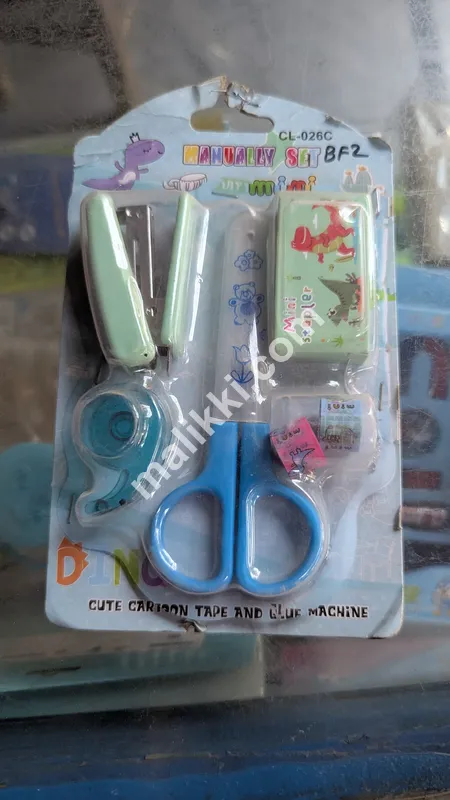 Manually Set Mini Cute Cartoon Tape & Glue Machine For Boys