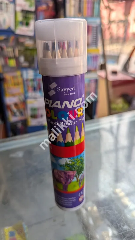 PIANO Wood Color Pencils 12 Colors