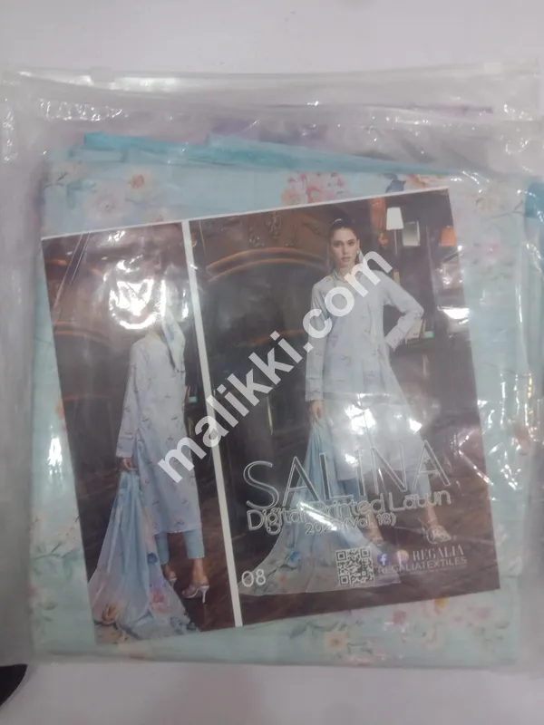 Rigalia Printed Lawn 3 pcs Unstiched Suit