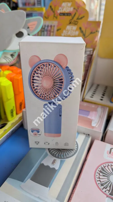 Cute Teddy Mini Handheld Fan 