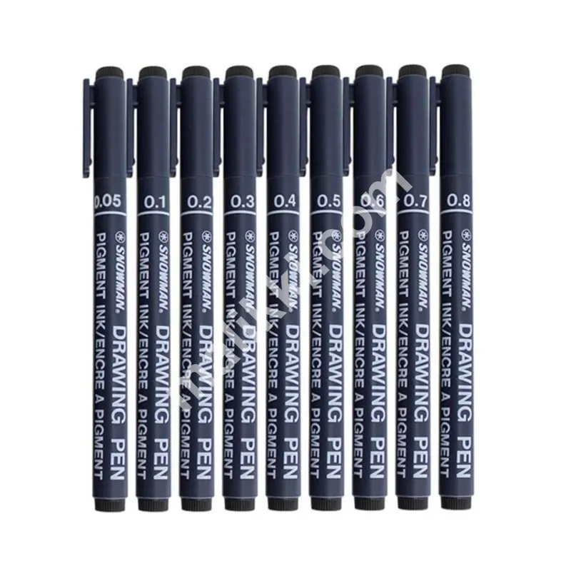 Snowman Drawing Pens
