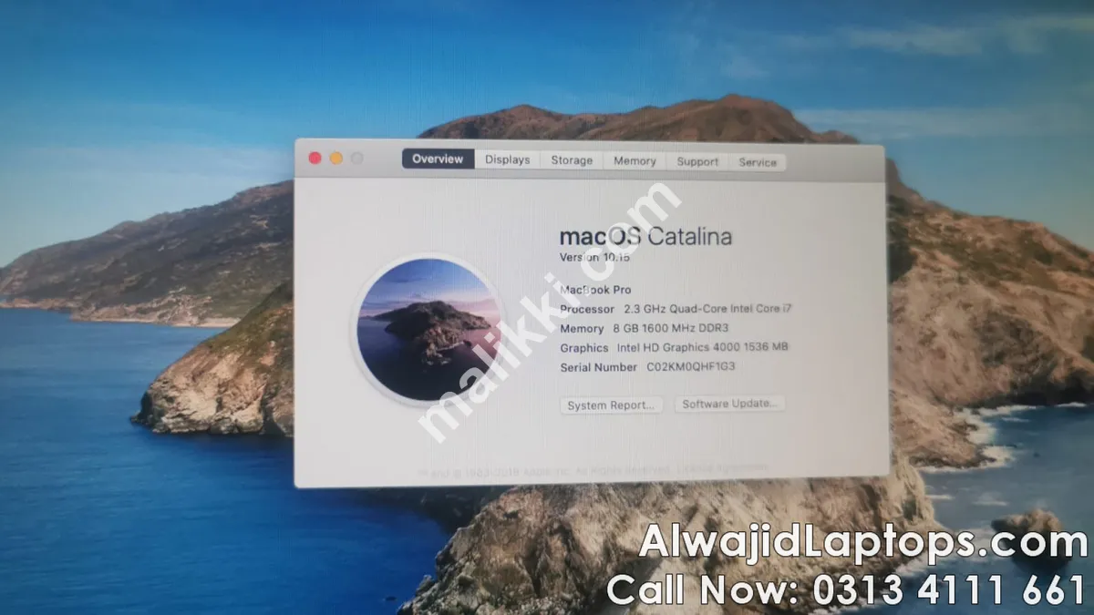 Apple Macbook Pro 2012 Core i7 3rd Generation A1286