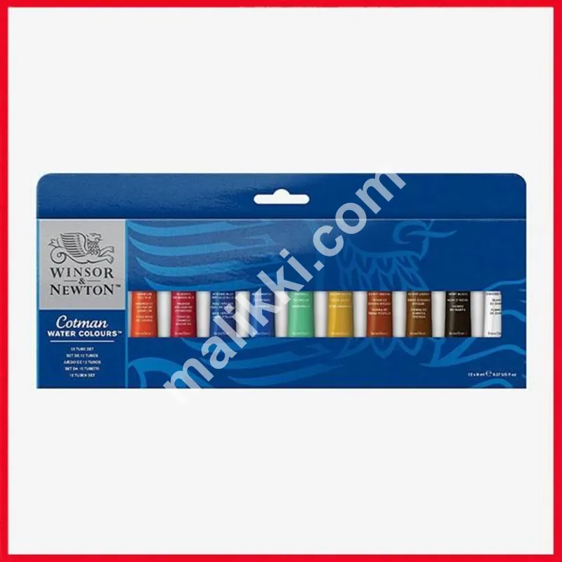 Winser & Newton Watercolour Tube Set of 12 Pcs