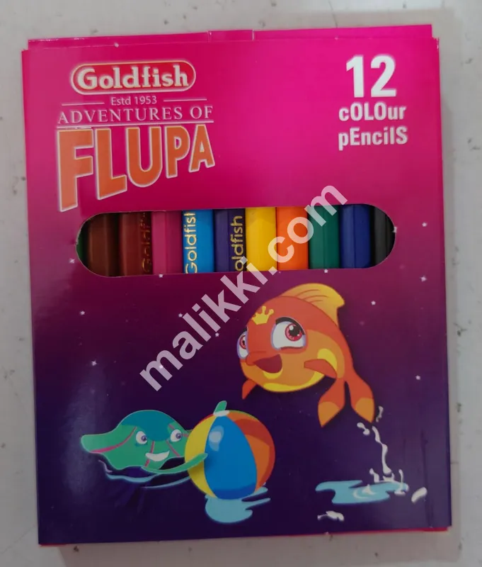 Goldfish Flupa 12 Color Pencils-0