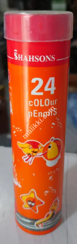 Shahsons 24 Pencil Colors 