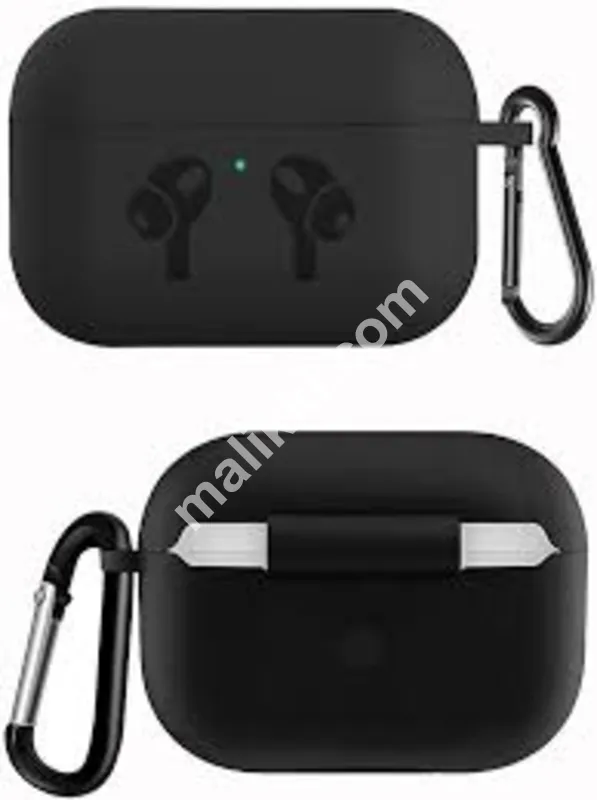 Airpods Pro Soft Silicone Case With Hanging Clip