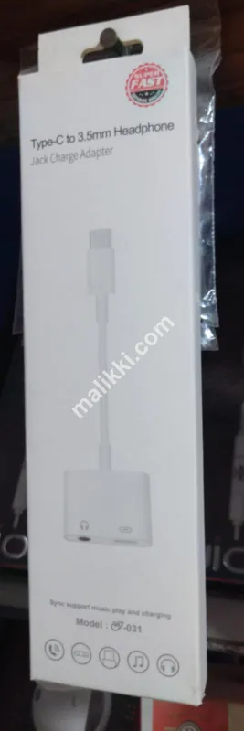 Type C to Headphone 3.5mm and Charging Adapter Connecter