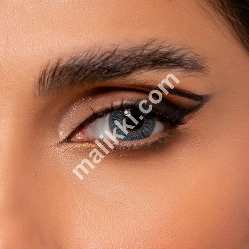 Brownish Blue Color Contact Lenses Power Range from 0.00 To 6.00
