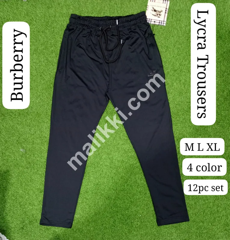 Burberry Trousers in pk Lycra 4 Colors Available