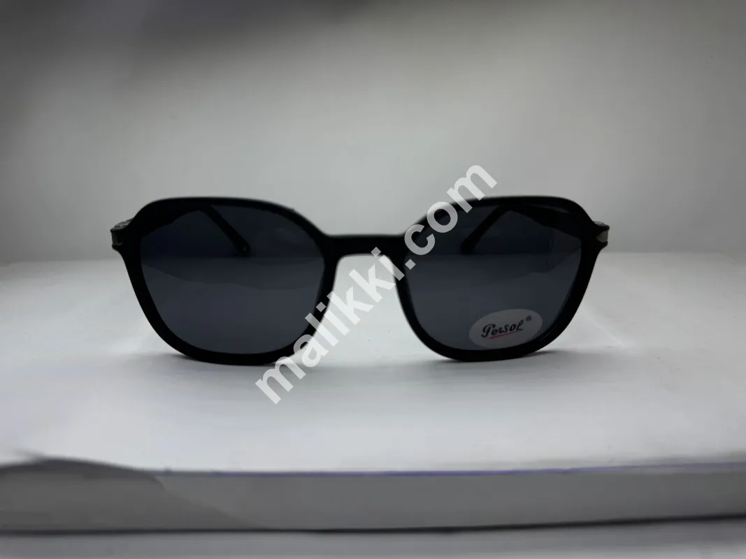 Persol Black Sunglasses For Both Men and Women-0