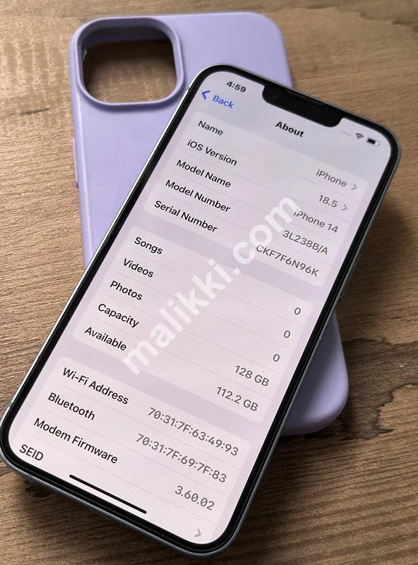 Iphone 14 (Non-PTA) 128GB Available For Sale