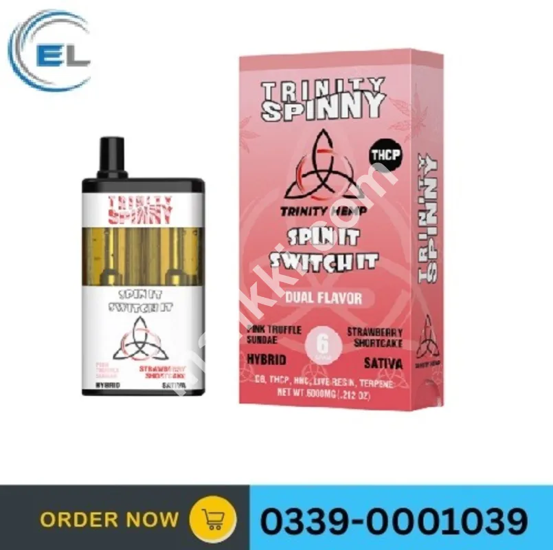 Trinity Spinny 6gm THCP Dual Flavor In Karachi