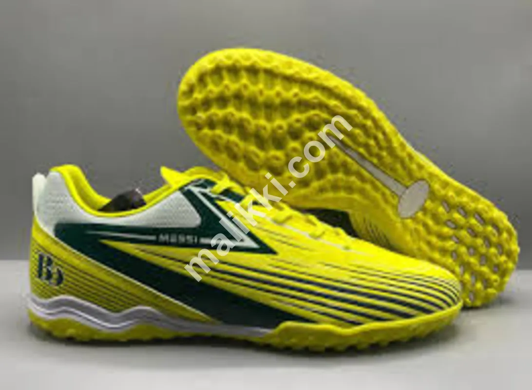 Messi Football Gripper Shoes Yellow Color 