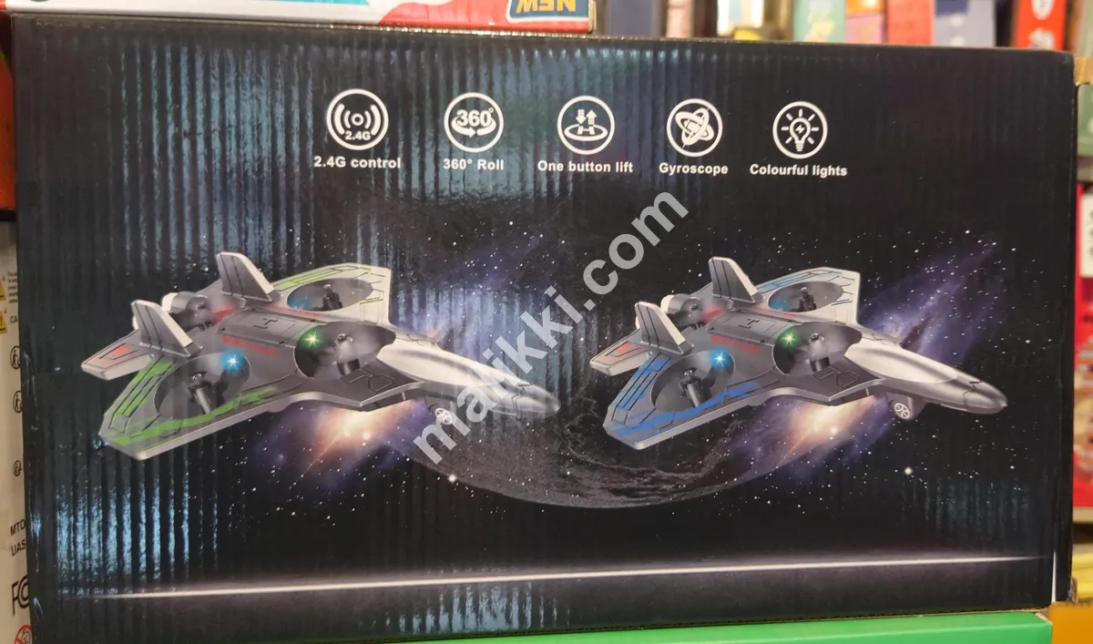 Remote Control Fighter Jet 360 Roll and Lift -0