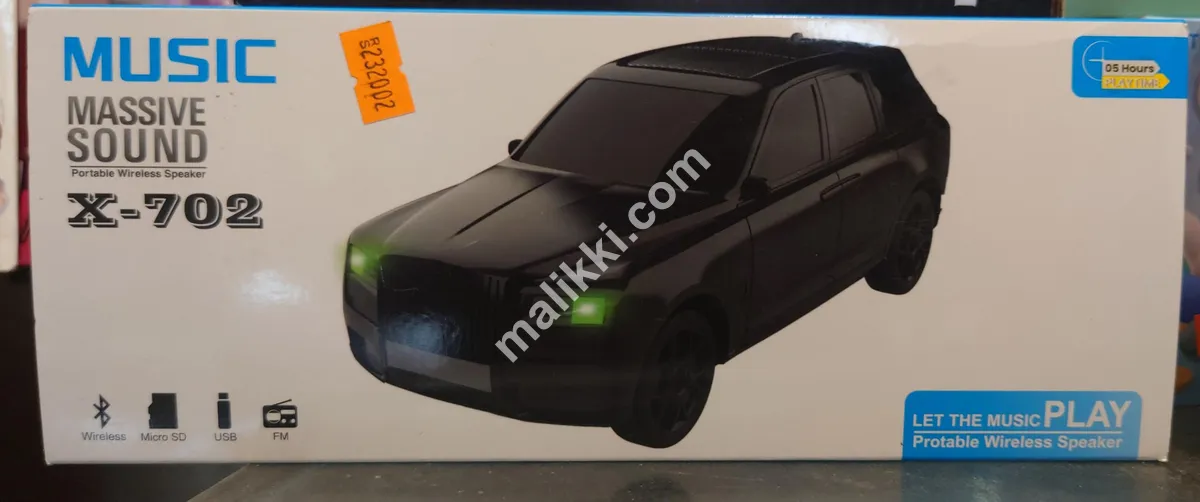 Car Model with Bluetooth Speaker and SD Card Slot -0