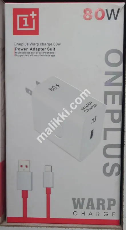 Oneplus 80W Charger Warp Charger with Cable
