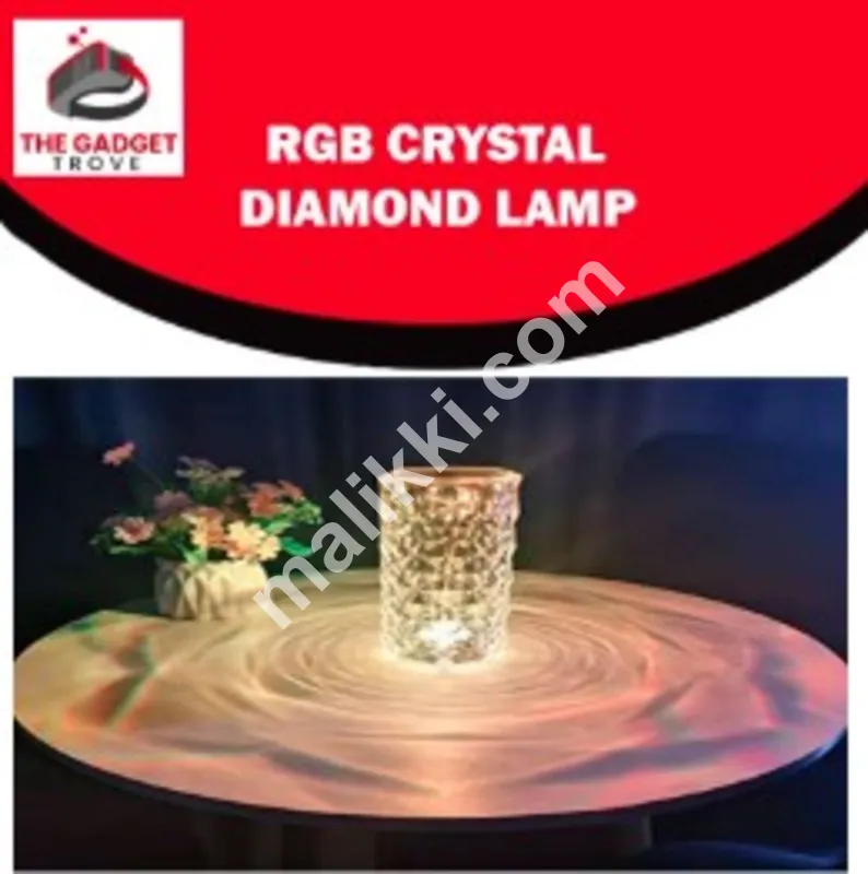 Rgb Crystal Diamond Lamp Available For Sale