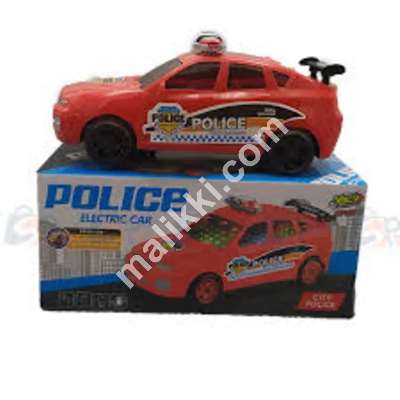 Police Electric Car Red  Toy 