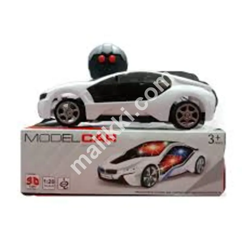 Model Car Remote Control Car, 2 Channel Front Backward (Assorted Colors)