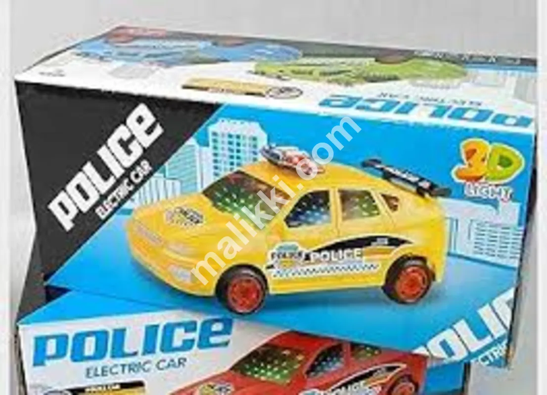 Electric Police Car Toy