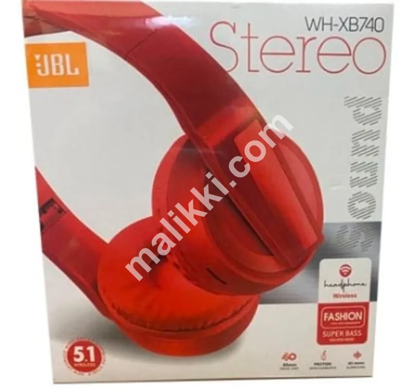 JBL ریڈ ہیڈ سیٹ WH-XB740 فروخت کے لیے دستیاب ہے۔ 
