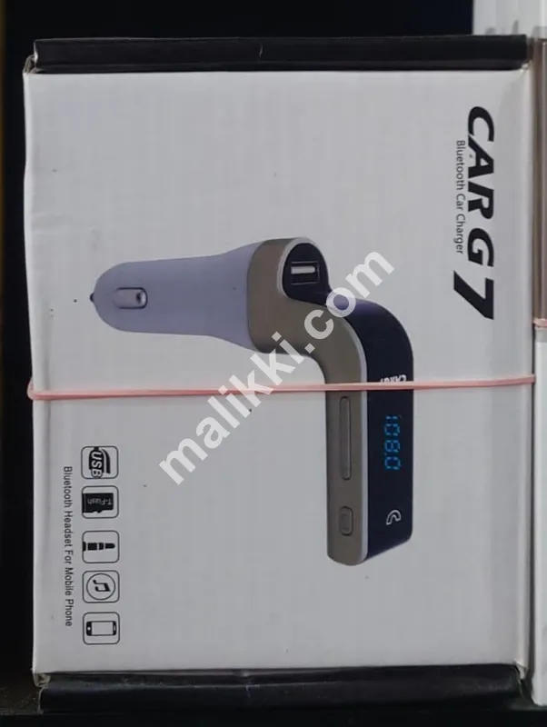 Car G7 Car Charger with LED Display and SD Card Bluetooth Support