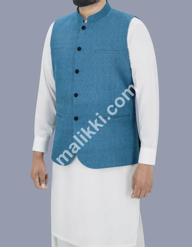 Teal Waist Coat