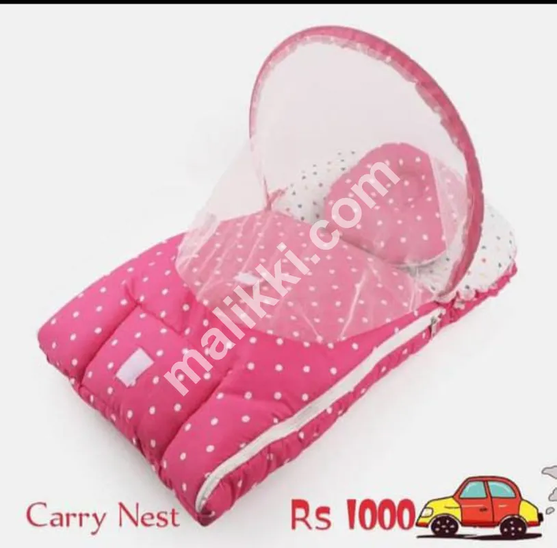 Pink Carry Nest For Babies