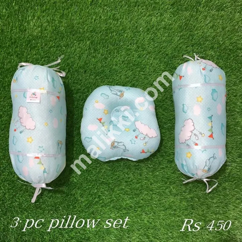 3 Pcs Pillow Set For Babies