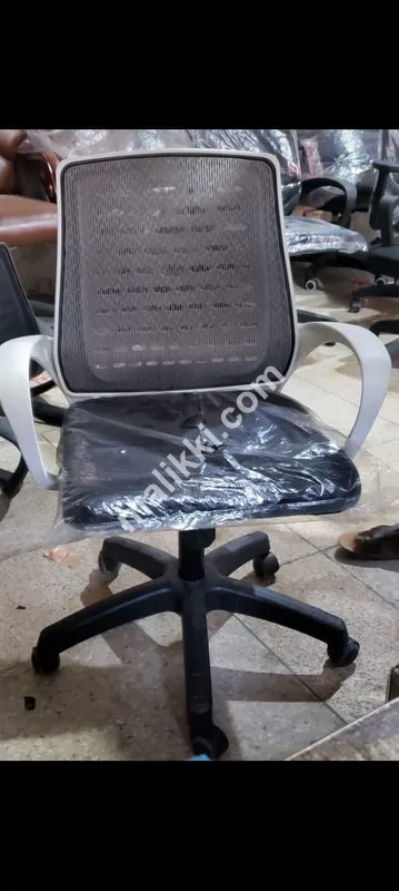 Office Revolving Chair White Color