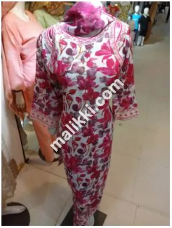 Pure Lawn 3 Pcs Shalwar Kameez Suit for Ladies-0