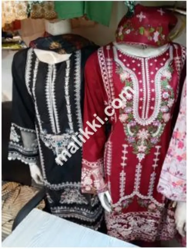 Lawn Cotton 3 Pcs Shalwar Kameez Suit-0