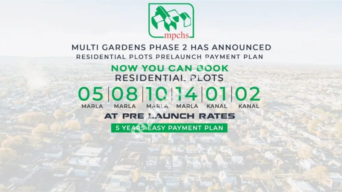 Plot for Sale  8 Marla (200 Sq. Yds / 1,800 Sq. Ft)