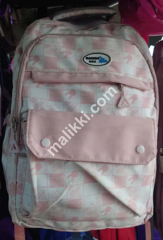 Pink College Bag For Girls 