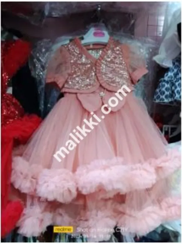 Barbie Net Frock Frock for Baby Girls
