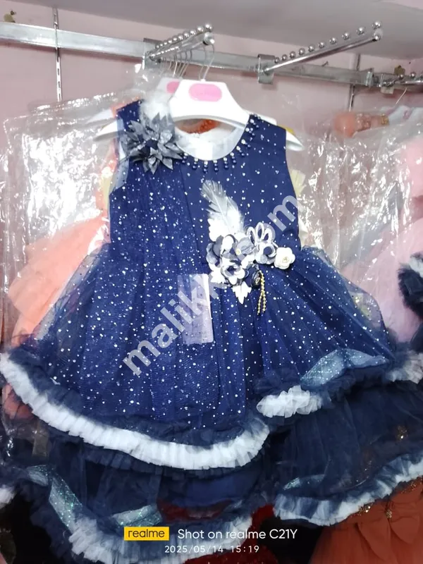 Fancy Net Frock for Baby Girls