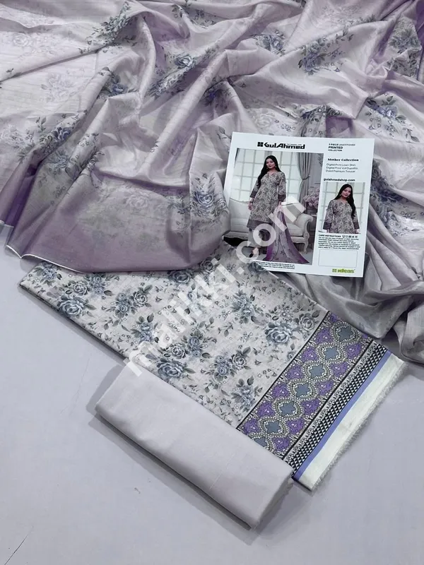 گل احمد مدر کلیکشن بغیر سلے سوٹ
