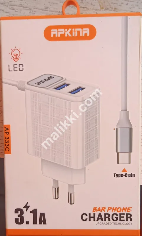 APKINA 3.1A Type-C Pin Charger-0