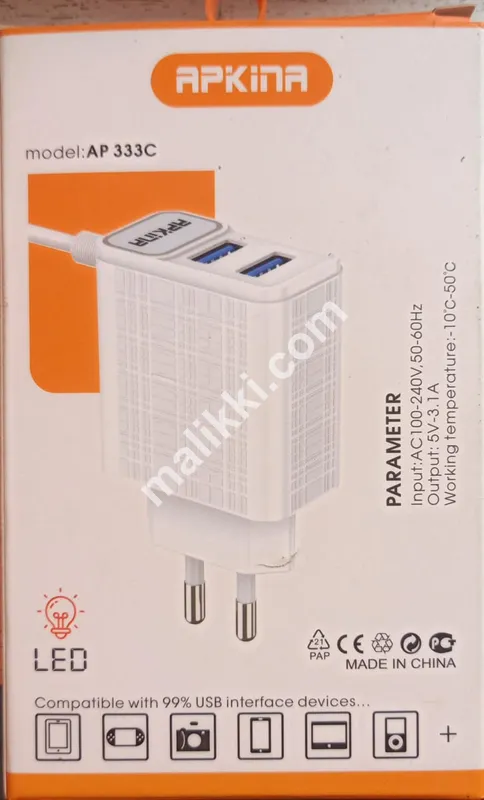 APKINA 3.1A Type-C Pin Charger