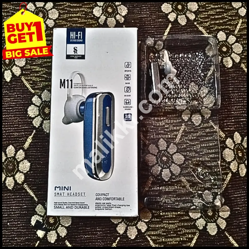 Buy One, Get One Free on M11 Earbuds.